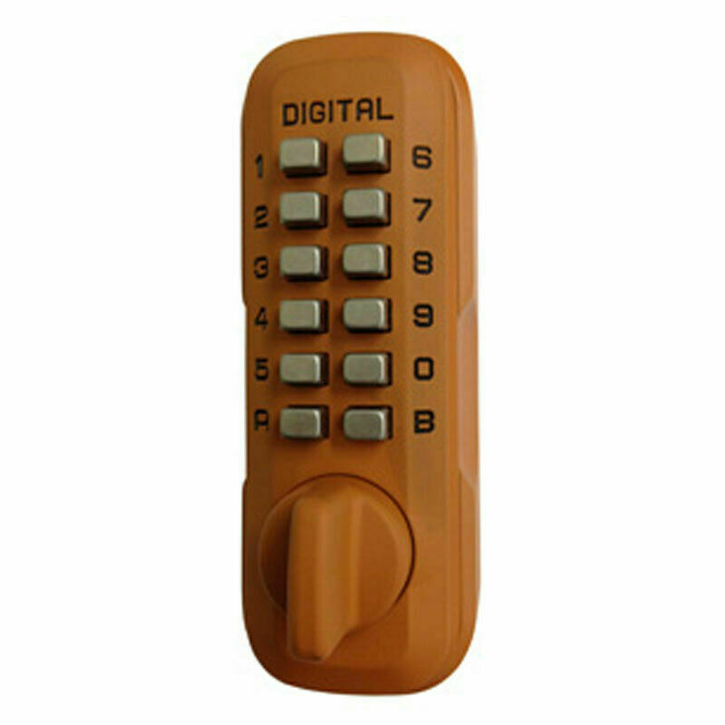 Lockey Digital Key Safe Terracotta Coloured RRP 72 CLEARANCE XL 9.99